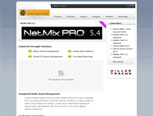 Tablet Screenshot of netmixpro.com